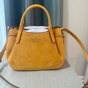 NWT Kate Spade Suede Small Dumpling Bag